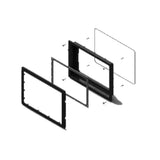 Simrad Flush Mount Kit, For GO7 and B&G Vulcan 7, No Sun Cover