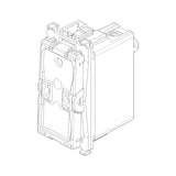 Vimar Eikon 2-Way Switch Mechanism, 1P, 16AX, 250V, Lightable, IP40