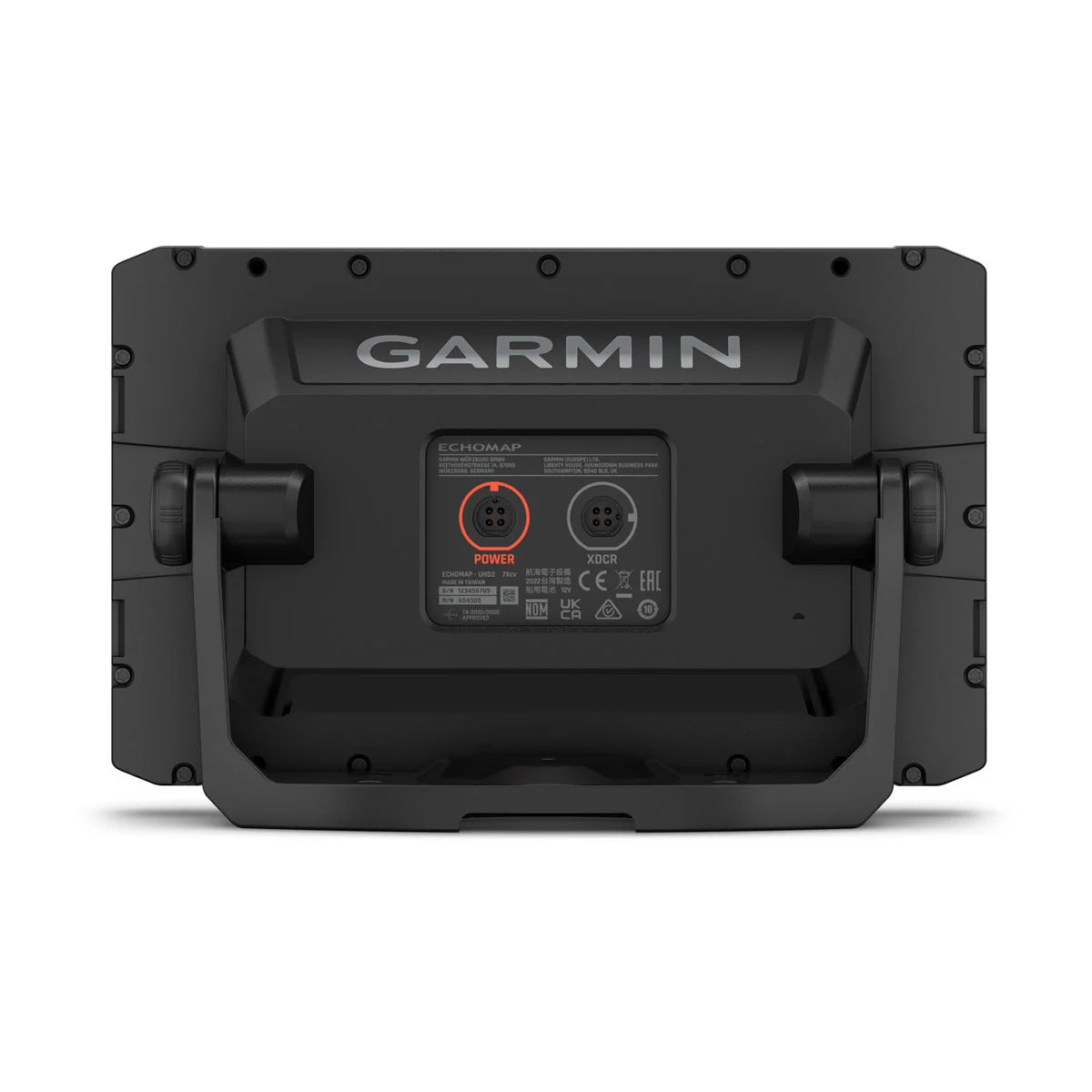 Garmin ECHOMAP UHD2 72cv Chartplotter Fishfinder, Keyed Control, Without Transducer, 7 in Display, Traditional CHIRP, ClearVü, 500 W, IPX7, Worldwide Basemap