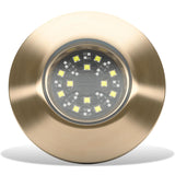 Lumishore SUPRA THX404 Thru-Hull Underwater LED Light, Dual-Color Blue/White, 8150 lm, 10.5-31V, IP68, External Driver