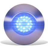 Lumishore SUPRA TIX404 Thru-Hull Underwater LED Light, Dual-Color Blue/White, 8,150 Fixture Lumens, 10.5-31V, IP68, 110 Degree Beam