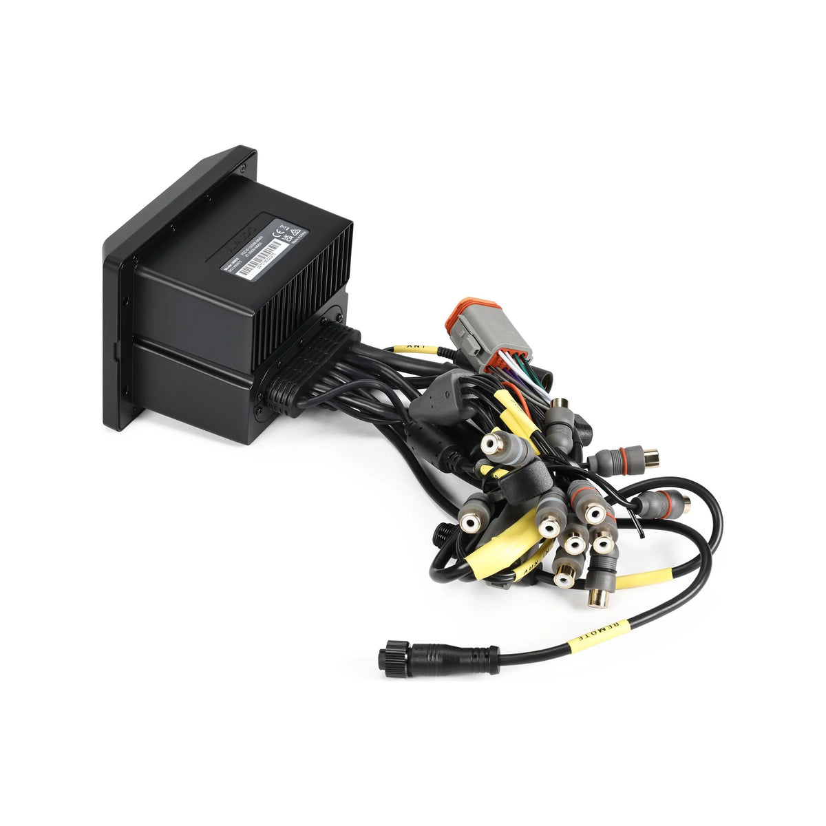 JL Audio MediaMaster 55 Marine Source Unit, NMEA 2000 Certified, 10-16V, IP67, 3-Zone Audio, Bluetooth, 2.8 in Color LCD