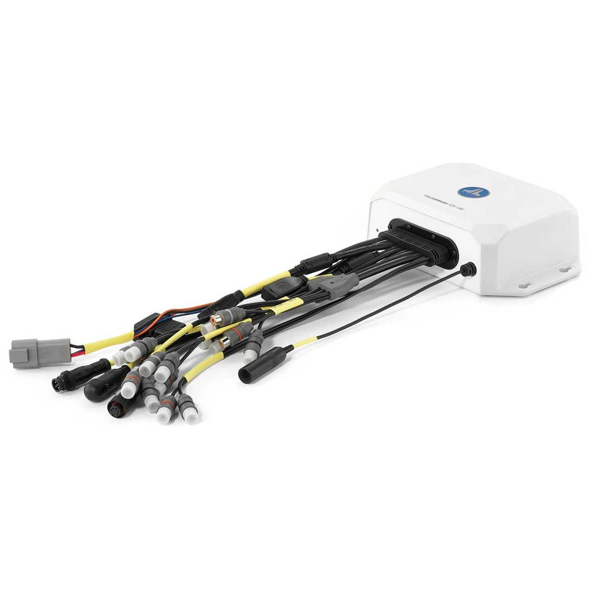 JL Audio MediaMaster 105-HR Hidden Marine Source Unit, NMEA 2000 MFD Control, 4-Zone, 12-Channel 4V RMS Preamp Outputs