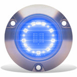 Lumishore ECLIPSE SMX24 LED Surface Mount Underwater Light, Dual-Color Blue/White, 12/24V, 3,100 lm