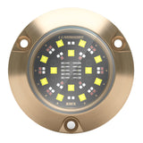 Lumishore SMX94 Surface Mount Underwater LED Light, RGBW Color Select, 6,000 Fixture Lumens, 10.5-31V DC, IP68