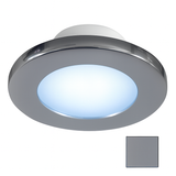 i2Systems Apeiron A3101Z Screw-Mount LED Downlight, 9-30V DC, IP67, Dimmable, 6500K Cool White, Brushed Nickel Finish