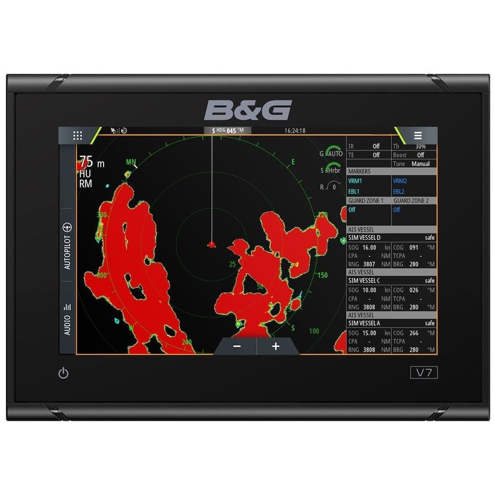 B&G Vulcan Chartplotter, Touchscreen, NMEA 2000, Wi-Fi, 10 Hz GPS