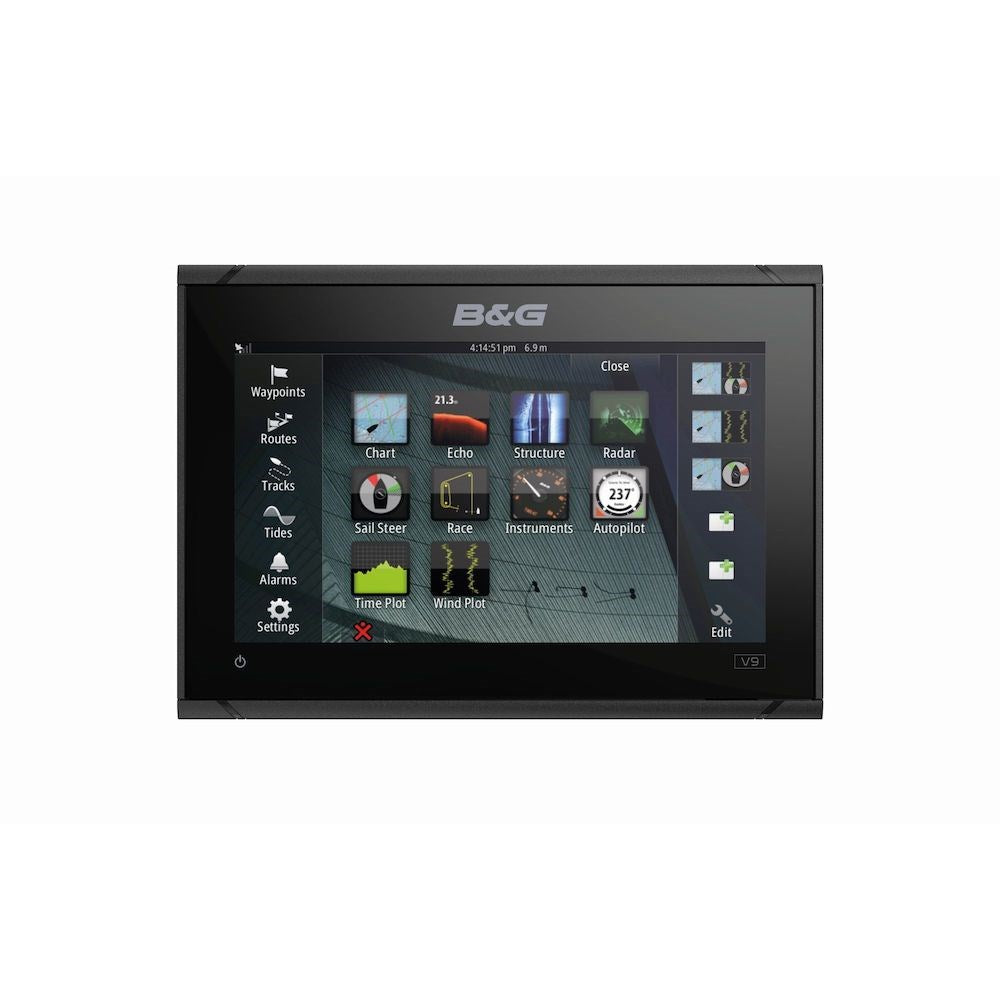 B&G Vulcan Chartplotter, Touchscreen, NMEA 2000, Wi-Fi, 10 Hz GPS
