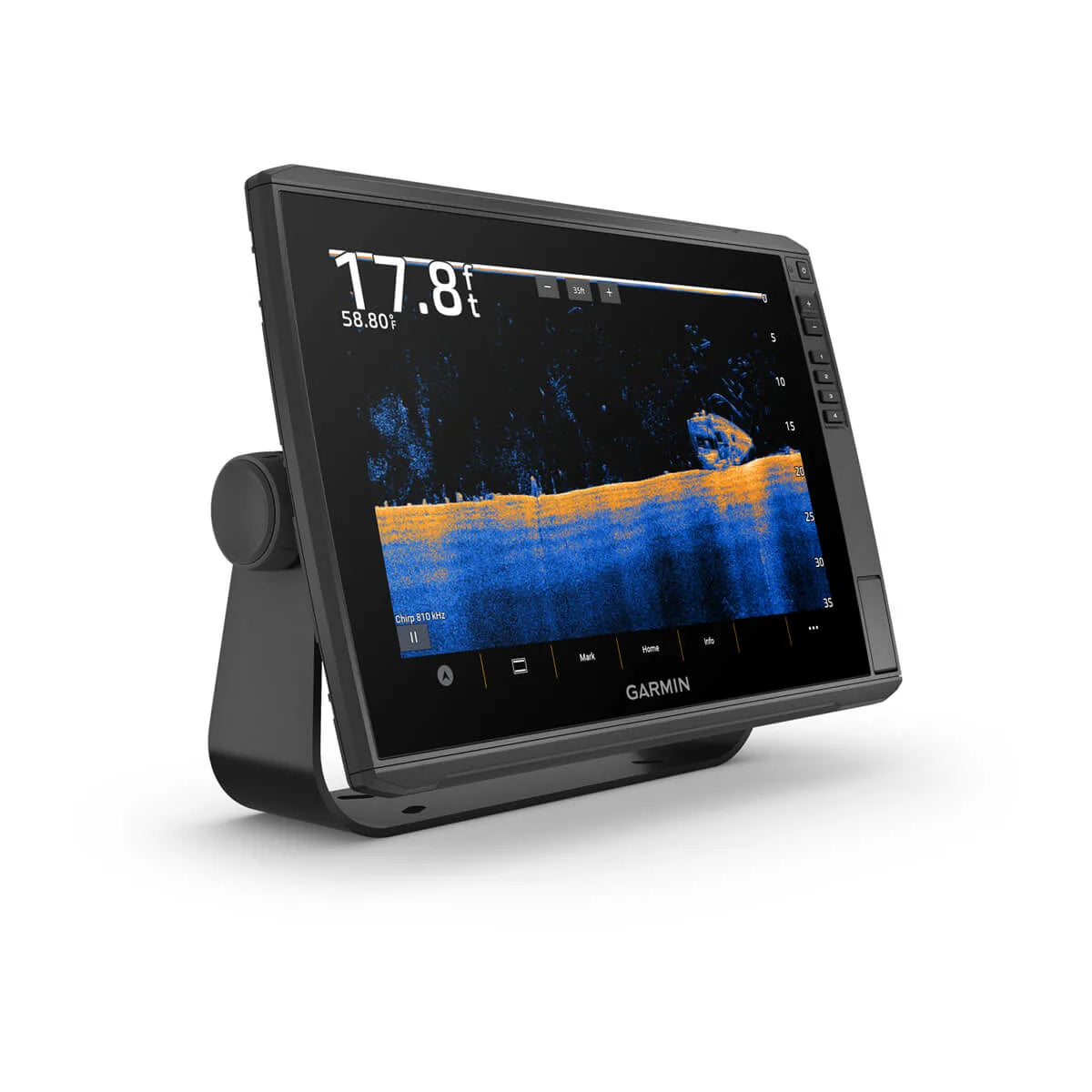 Garmin ECHOMAP Ultra 2 Chartplotter/Fishfinder Combo, LiveScope Support, SideVü Sonar, ClearVü Sonar, Multi-Band GPS, Wi-Fi Networking, NMEA 2000