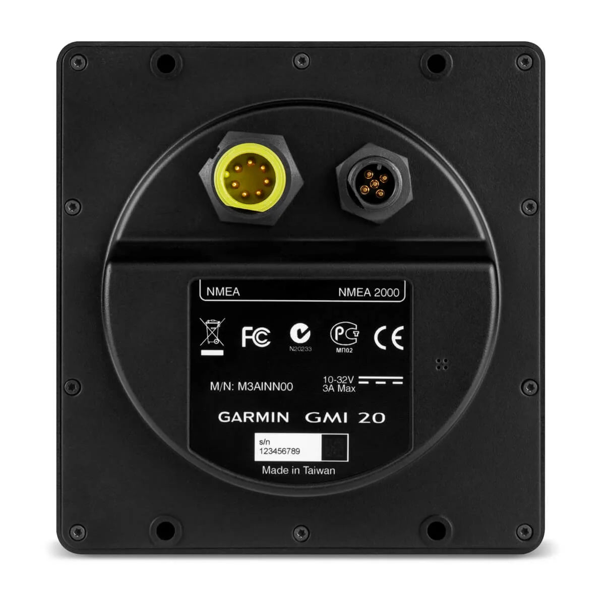 Garmin Marine Instrument Display, NMEA 2000, Glass-Bonded Lens