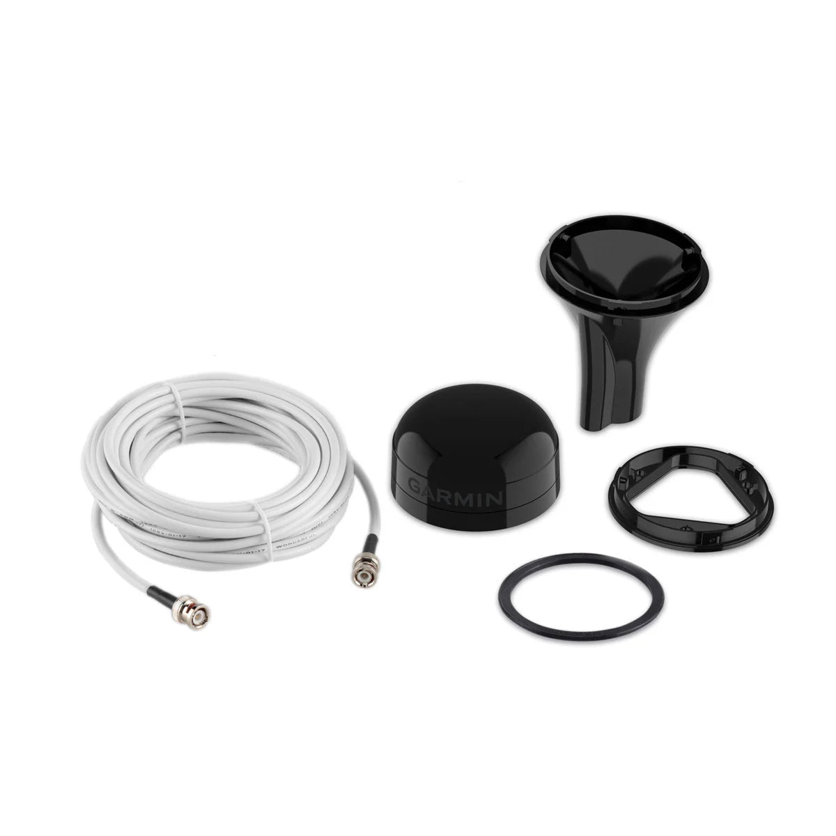 Garmin GA 38 GPS/GLONASS Antenna, IPX7, Pole/Surface/Under-Deck Mount, 10 m Cable