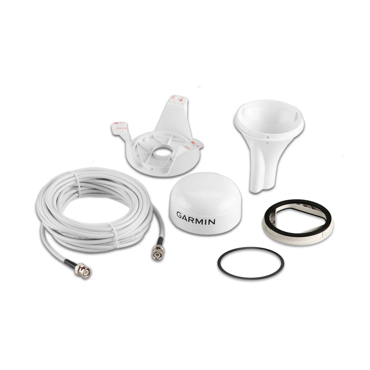 Garmin GA 38 GPS/GLONASS Antenna, IPX7, Pole/Surface/Under-Deck Mount, 10 m Cable