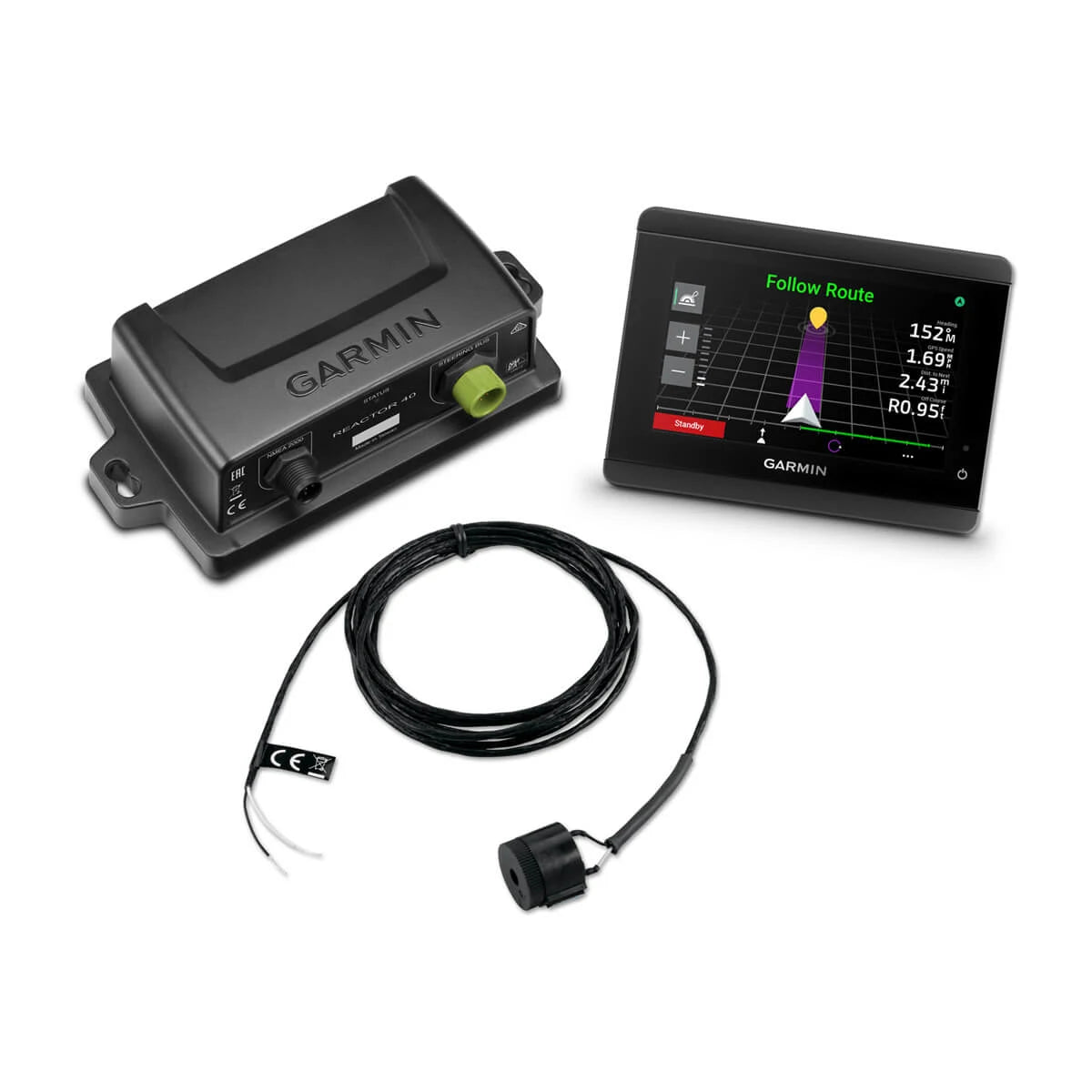 Garmin Reactor 40 Steer-by-Wire Autopilot Corepack, For Viking VIPER Steering System, NMEA 2000, 9-Axis AHRS