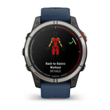 Garmin Quatix 7 Series Marine GPS Smartwatch, For Compatible Garmin Chartplotters, Autopilot and Fusion Control, 10 ATM