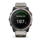 Garmin Quatix 7 Series Marine GPS Smartwatch, For Compatible Garmin Chartplotters, Autopilot and Fusion Control, 10 ATM
