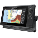 Simrad Cruise Chartplotter/Fishfinder Combo, C-MAP US Coastal Charts, 83/200 kHz Transom Mount Transducer