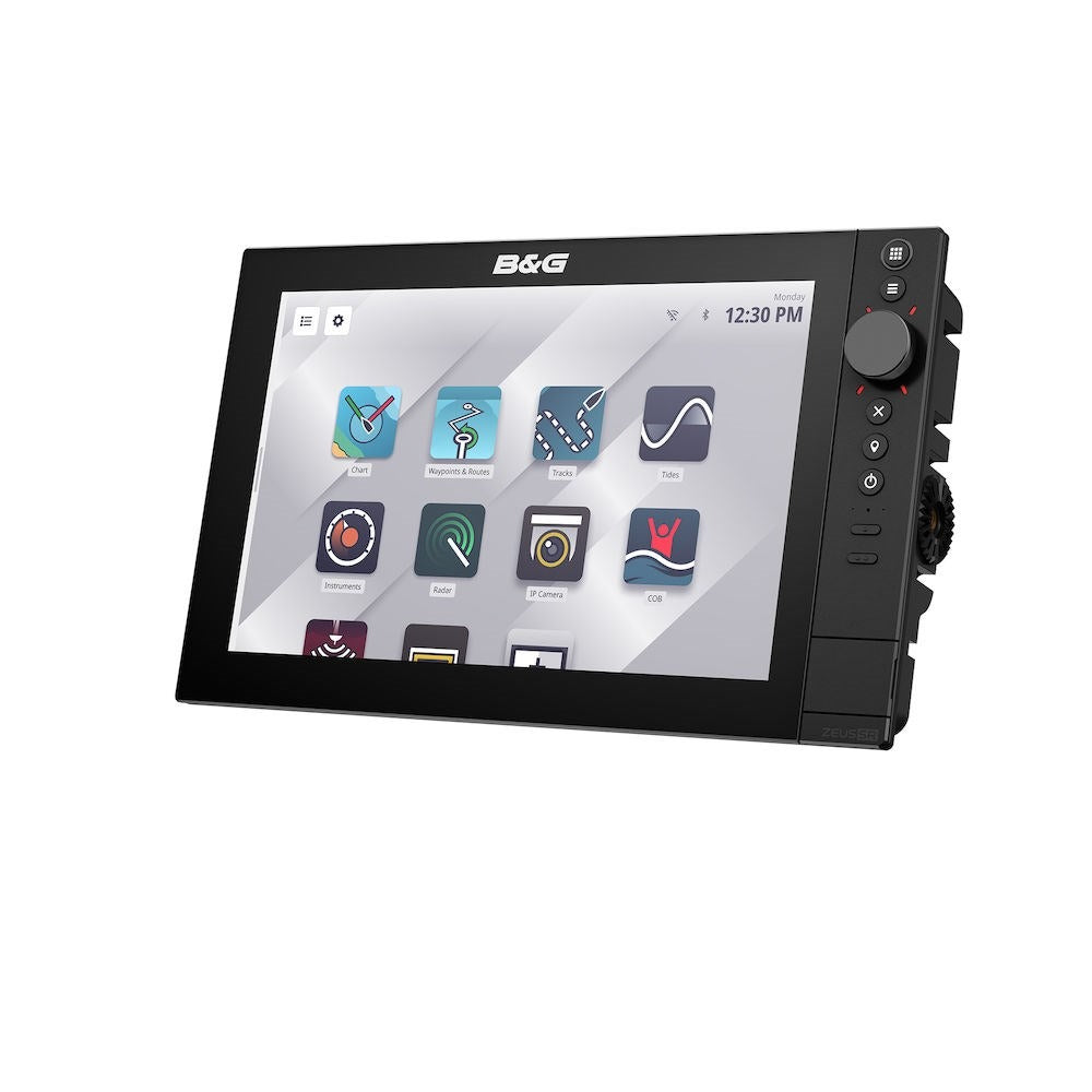 B&G Zeus SR Chartplotter, C-MAP DISCOVER X, No Sonar, NMEA 2000