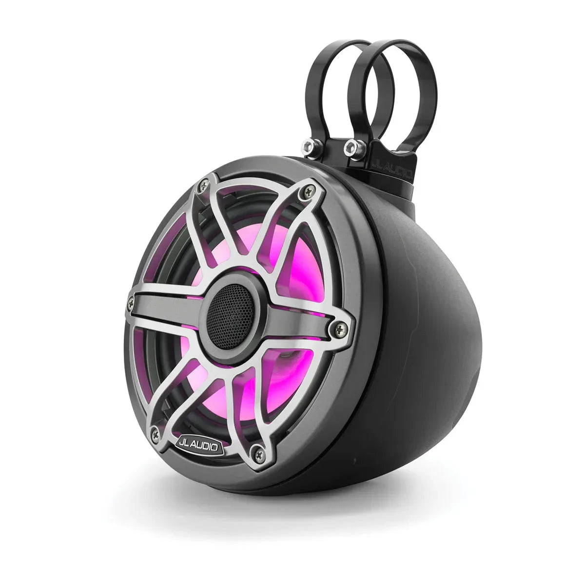 JL Audio M6 VeX 6.5 in Enclosed Coaxial Speaker System, 75W RMS, 4 Ohm, Pair, Sport Grilles