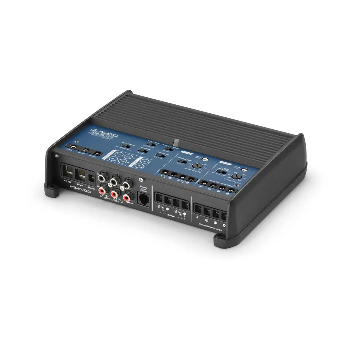JL Audio XDM Car and Marine Amplifier, Class D, NexD Switching, Dual-Mode Input Filter