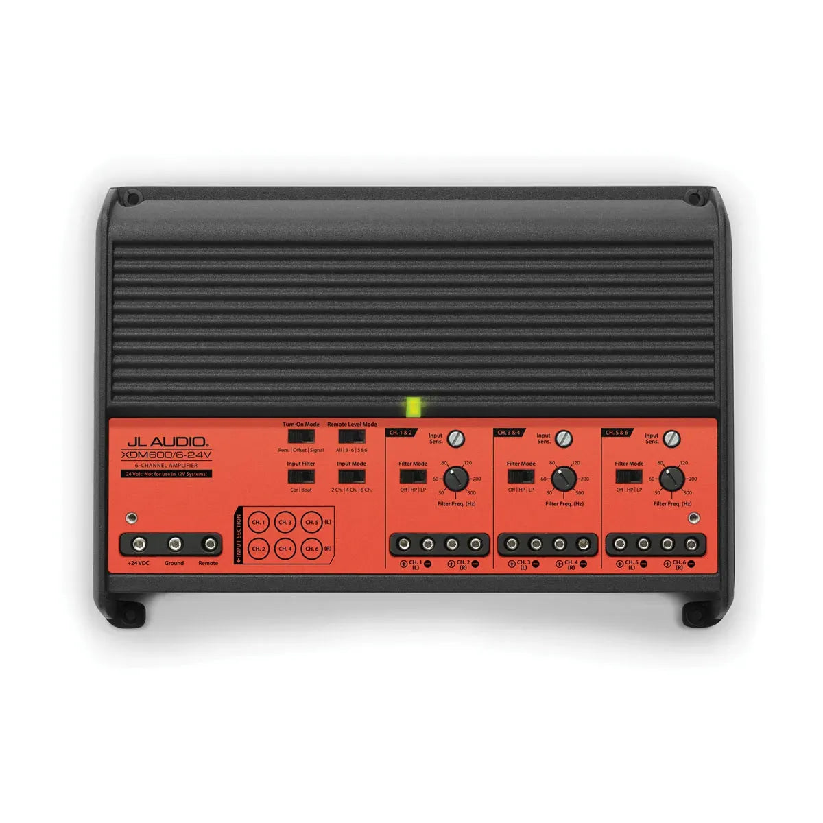 JL Audio XDM Car and Marine Amplifier, Class D, NexD Switching, Dual-Mode Input Filter