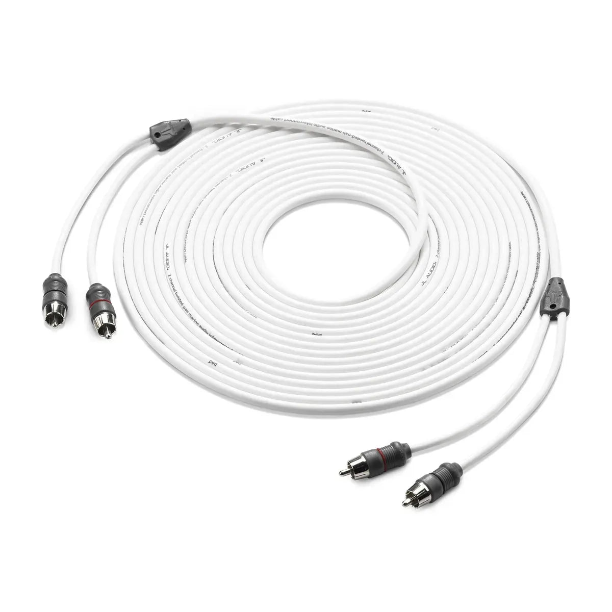 JL Audio XMD Marine RCA Interconnect Cable, Twisted-Pair, OFC Copper