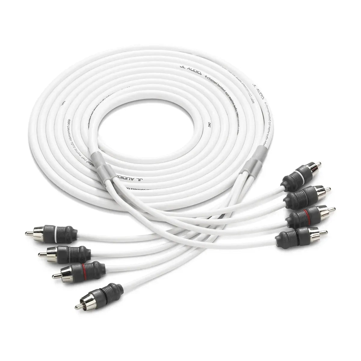JL Audio XMD Marine RCA Interconnect Cable, Twisted-Pair, OFC Copper