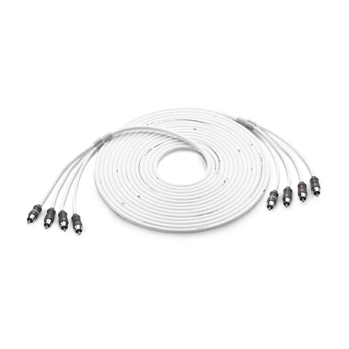 JL Audio XMD Marine RCA Interconnect Cable, Twisted-Pair, OFC Copper