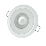 Lumitec Mirage Round Flush Mount LED Down Light, 10-30V DC, IP67, 3-6W