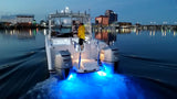 Lumitec SeaBlazeX2 LED Underwater Light, 10-30V, IP68, 6000+ Lumens, 60W, Surface Mount, 3.8in Diameter, No External Drivers