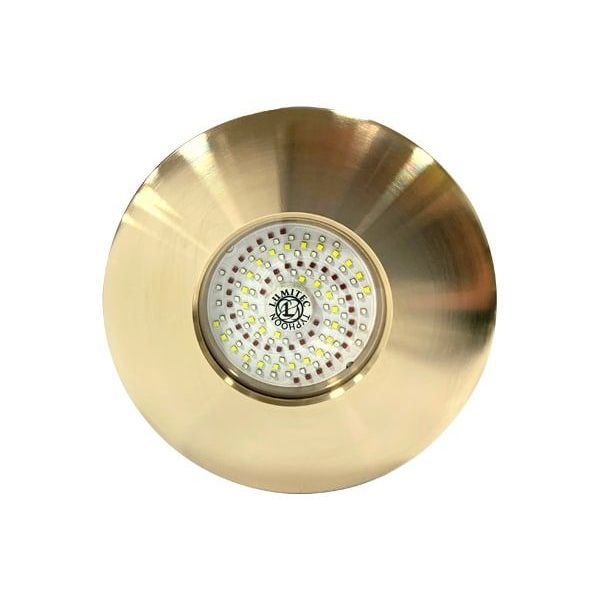 Lumitec SeaBlaze Typhoon Through-Hull Underwater LED Light, Bronze Housing, 10-30V DC, IP68, 10,000+ Lumens