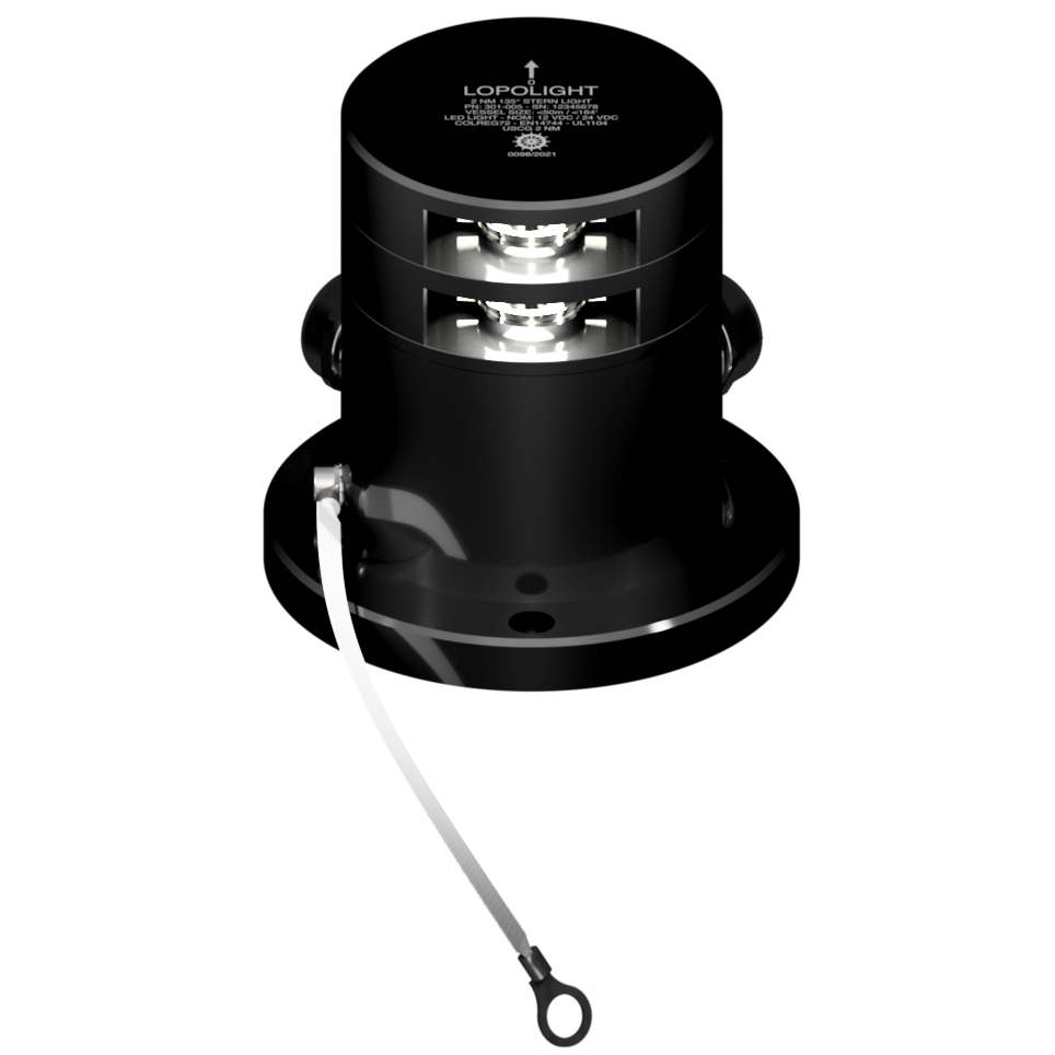 Lopolight PRO Series Stern Light, 3 NM, Horizontal Mount