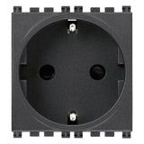 Vimar Arké 19208 SICURY SCHUKO Socket Outlet, 16A 250V, 2-Module, IP20