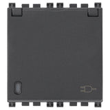 Vimar Arké 19208 SICURY SCHUKO Socket Outlet, 16A 250V, 2-Module, IP20