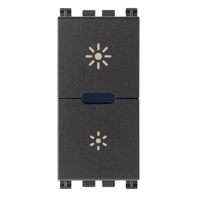 Vimar ARKÉ Master Dimmer, 120V 60Hz, Phase-Cut, 3-200W LED
