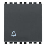 Vimar Eikon Push Button Switch, 1P NO, 10A, 250V, Illuminable, IP40