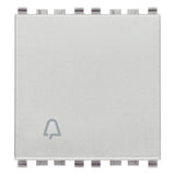Vimar Eikon Push Button Switch, 1P NO, 10A, 250V, Illuminable, IP40