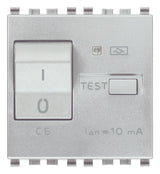 Vimar Eikon RCBO Circuit Breaker, 1P+N, 120-230V, 50/60 Hz, Type A RCD, IP40, 2 Modules
