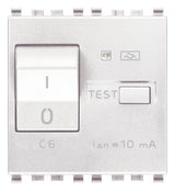 Vimar Eikon RCBO Circuit Breaker, 1P+N, 120-230V, 50/60 Hz, Type A RCD, IP40, 2 Modules