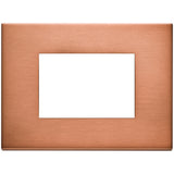 Vimar Eikon Exé 3-Module Cover Plate, 122 x 90 mm, Horizontal/Vertical Mount