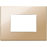 Vimar Eikon Exé 3-Module Cover Plate, 122 x 90 mm, Horizontal/Vertical Mount