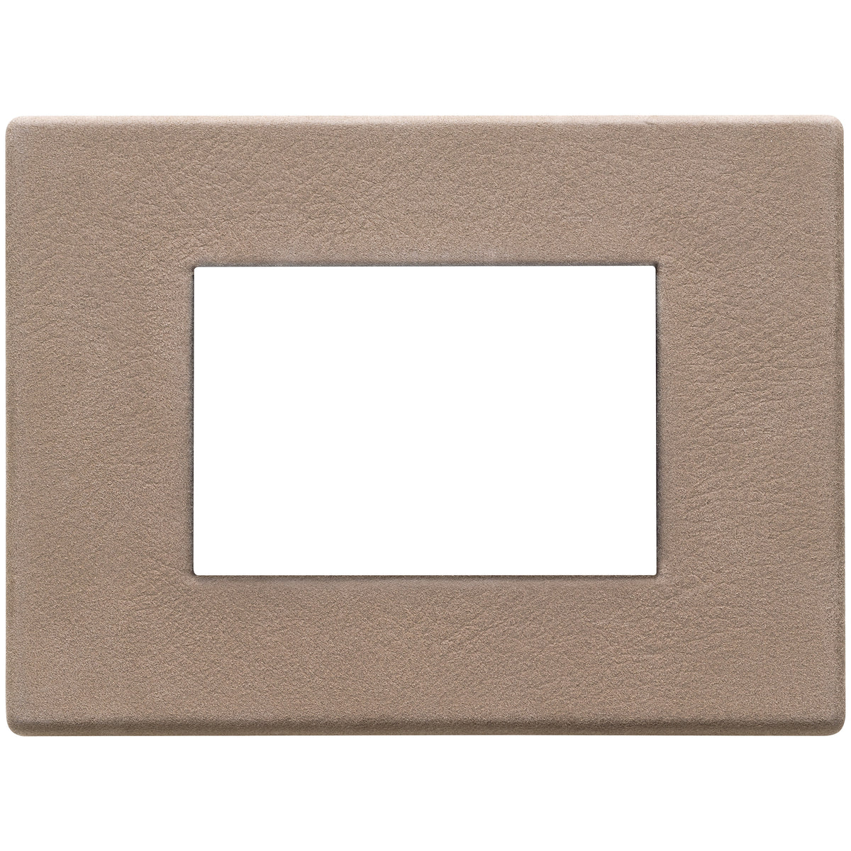 Vimar Eikon Exé 3-Module Cover Plate, 122 x 90 mm, Horizontal/Vertical Mount