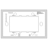 Vimar Eikon EXÉ 4-Module Cover Plate, 144.5 x 90 mm