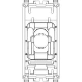 Vimar EIKON RJ45 Netsafe Outlet, T568A/B, Insulation-Piercing Terminals