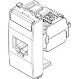 Vimar EIKON RJ45 Netsafe Outlet, T568A/B, Insulation-Piercing Terminals