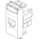 Vimar EIKON RJ45 Netsafe Outlet, T568A/B, Insulation-Piercing Terminals
