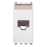 Vimar EIKON RJ45 Netsafe Outlet, T568A/B, Insulation-Piercing Terminals