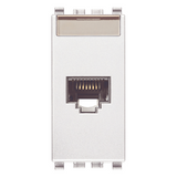 Vimar EIKON RJ45 Netsafe Outlet, T568A/B, Insulation-Piercing Terminals
