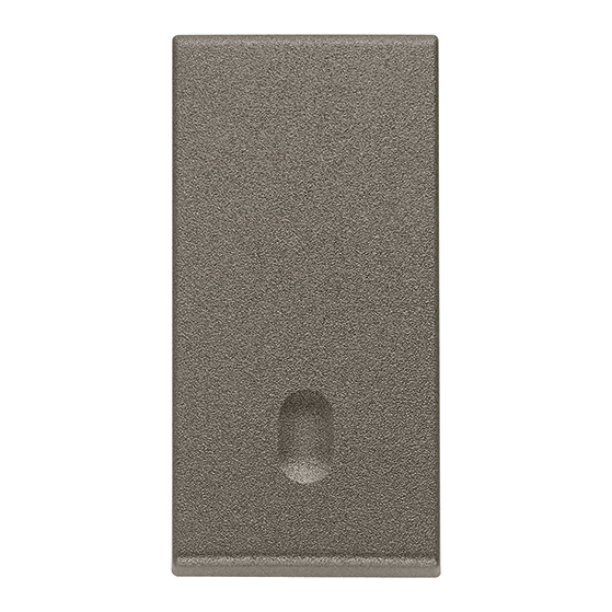 Vimar ARKÉ 1-Module Interchangeable Lightable Button, IP40