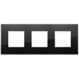 Vimar Eikon EVO 6-Module Cover Plate, 2+2+2 Layout, 71mm Centers