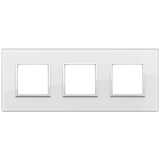 Vimar Eikon EVO 6-Module Cover Plate, 2+2+2 Layout, 71mm Centers